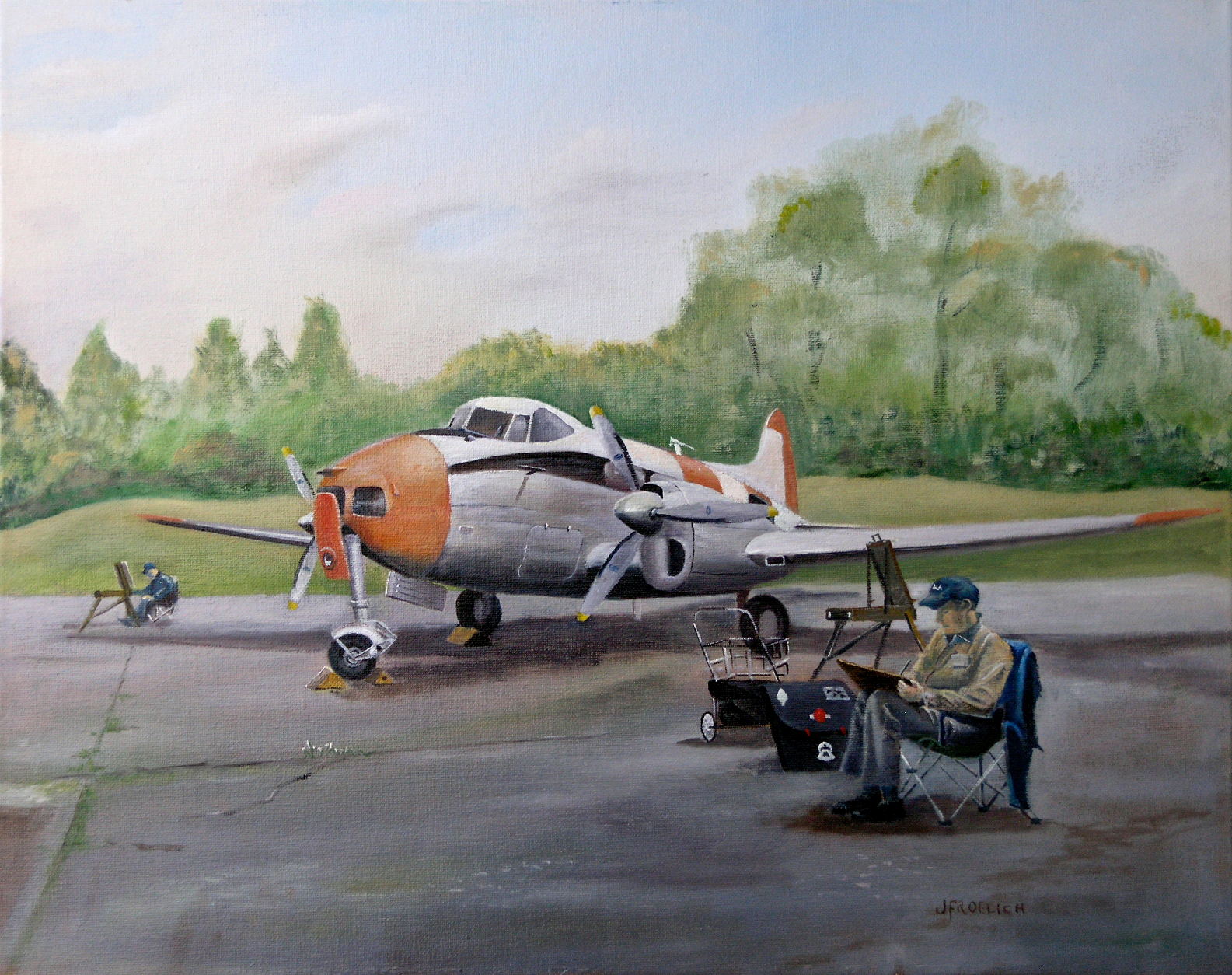 Sketching at St. Albans