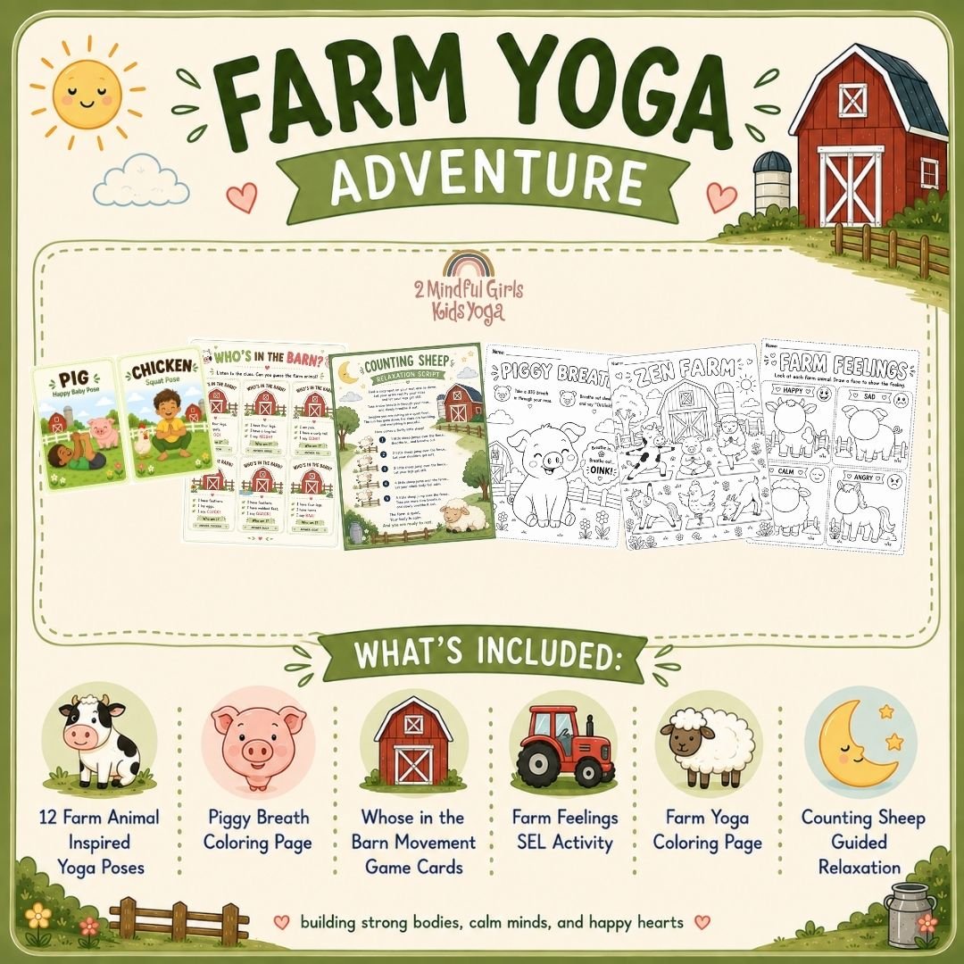 🐷Farm Yoga Lesson