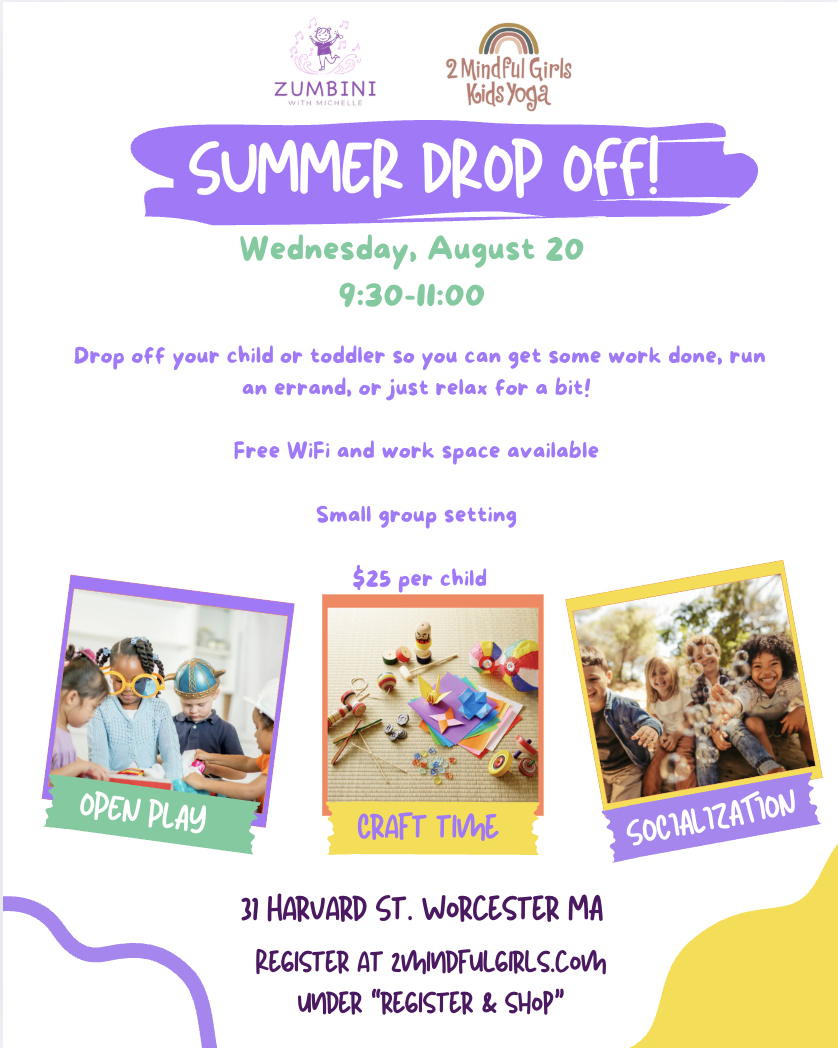 Summer Drop off August 20
