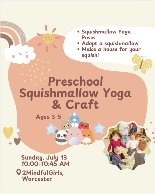 Preschool Pop Up: Squishmallow Yoga & Art