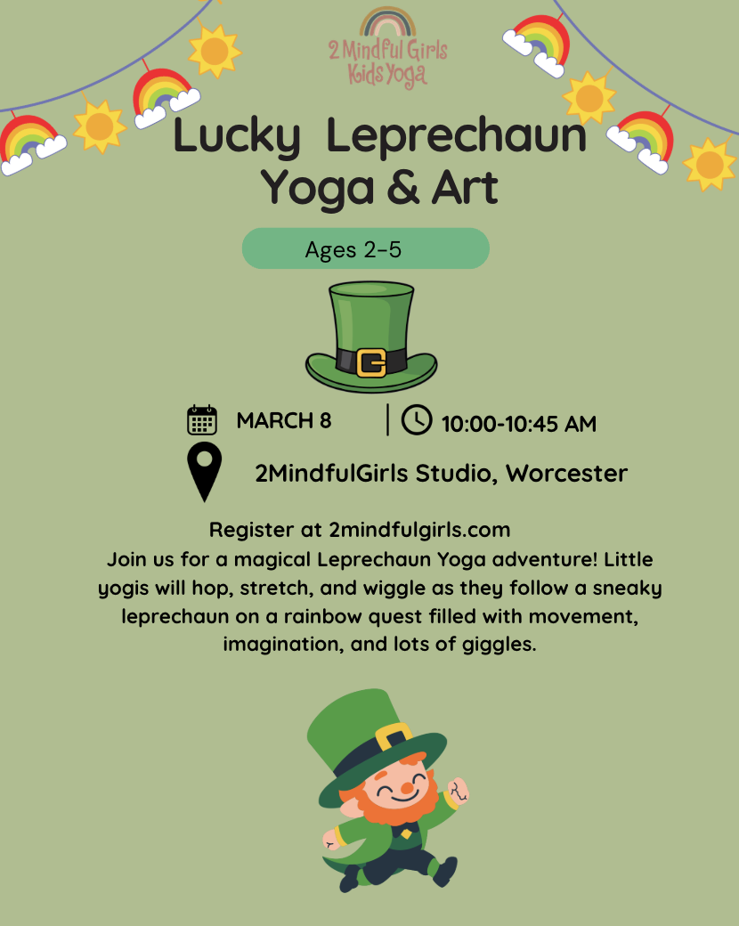 Lucky Leprechaun Yoga and Art