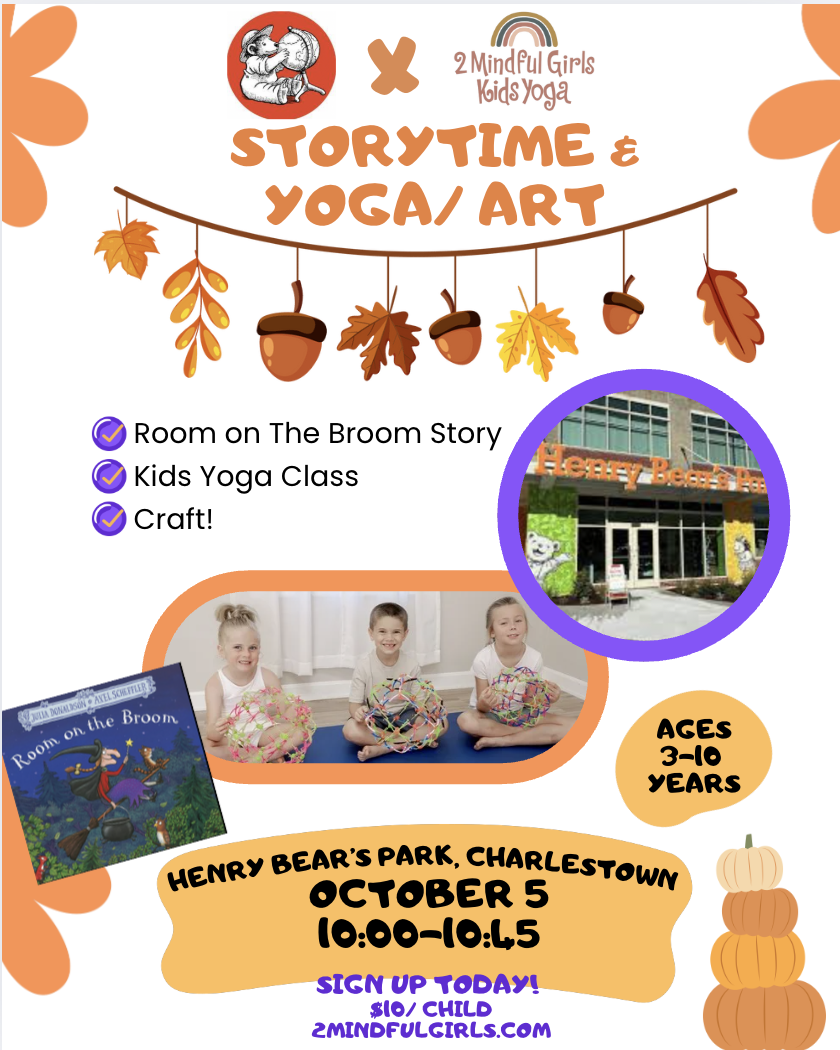 Storytime/ Yoga/ Art at Henry Bear's Park