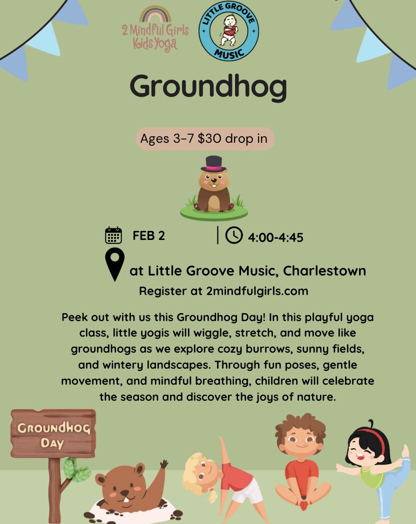 🌞Groundhog Yoga Adventure at Little Groove🌞