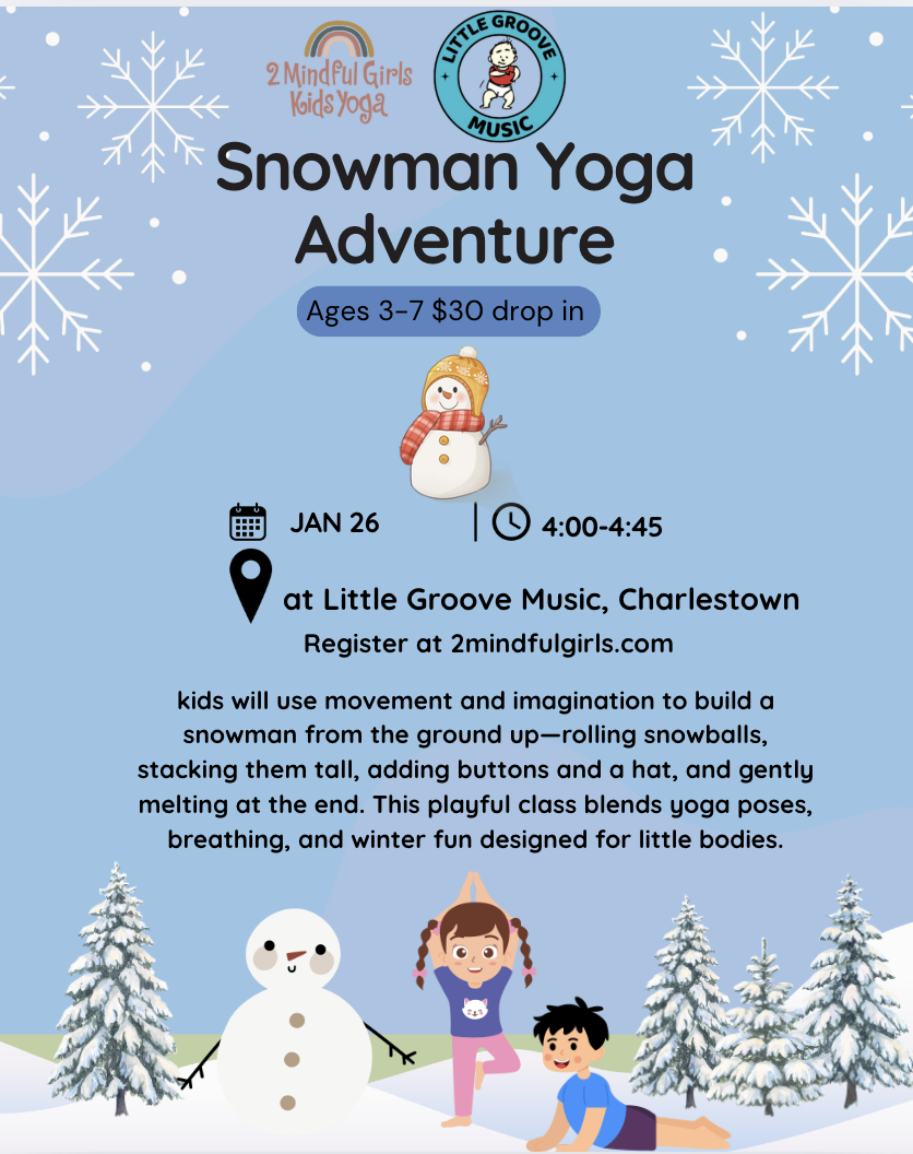 ☃️Snowman Yoga Adventure at Little Groove☃️