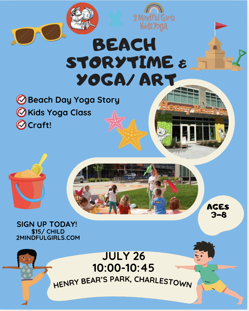 July Yoga, Story, Craft at Henry Bear's Park