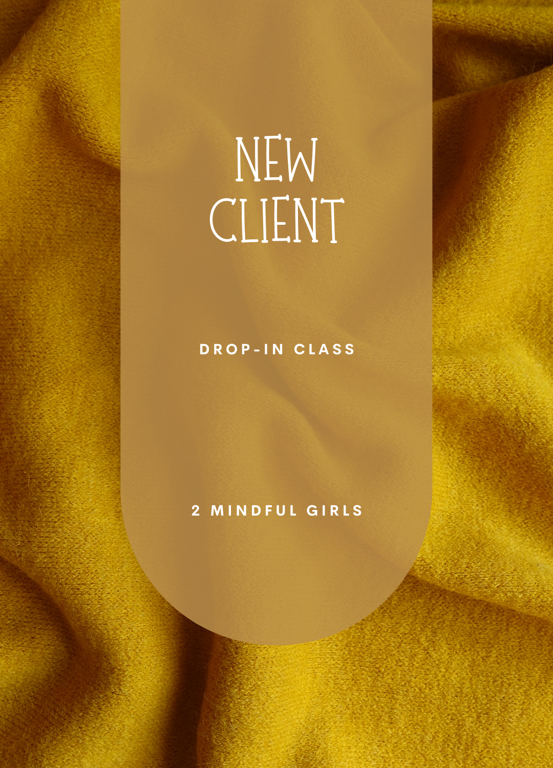 New Client: Studio Drop-In Class