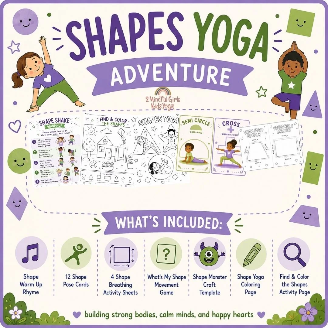 🔺 Shapes Yoga Lesson