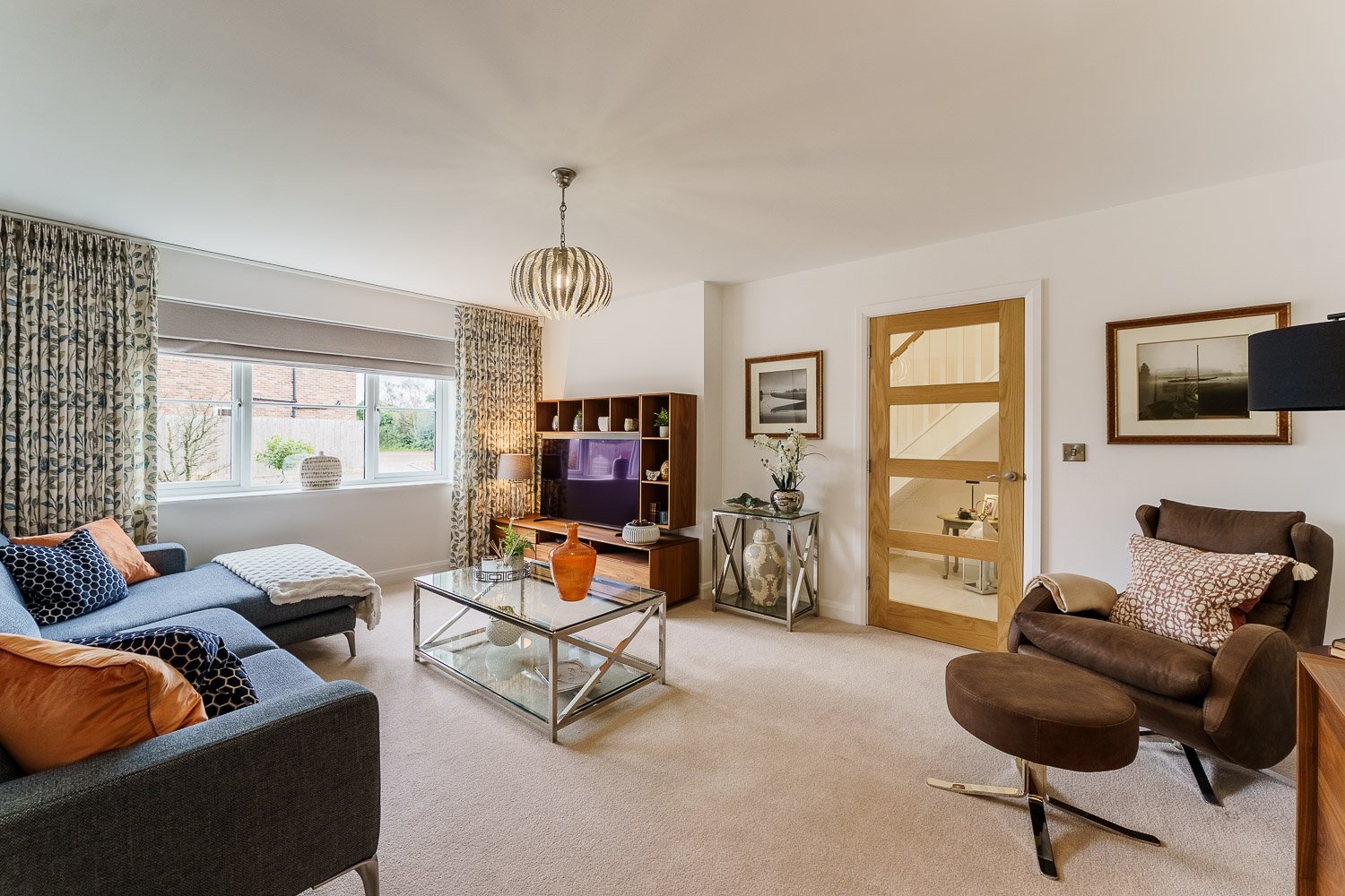 Real estate photographer in York living room