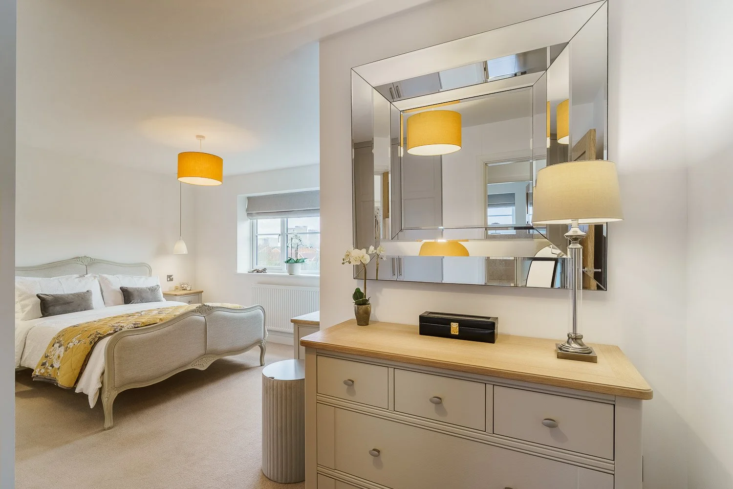 Bedroom photography for estate agency in York, Leeds, Pontefract