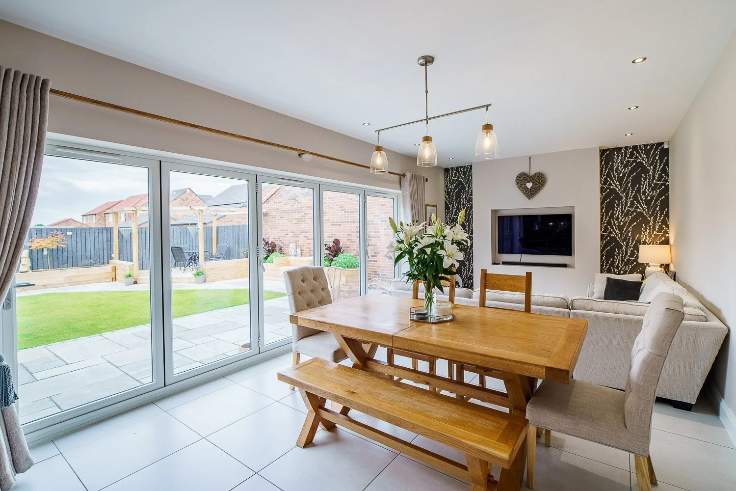 The Dining Room space - professional real estate photography in Castleford