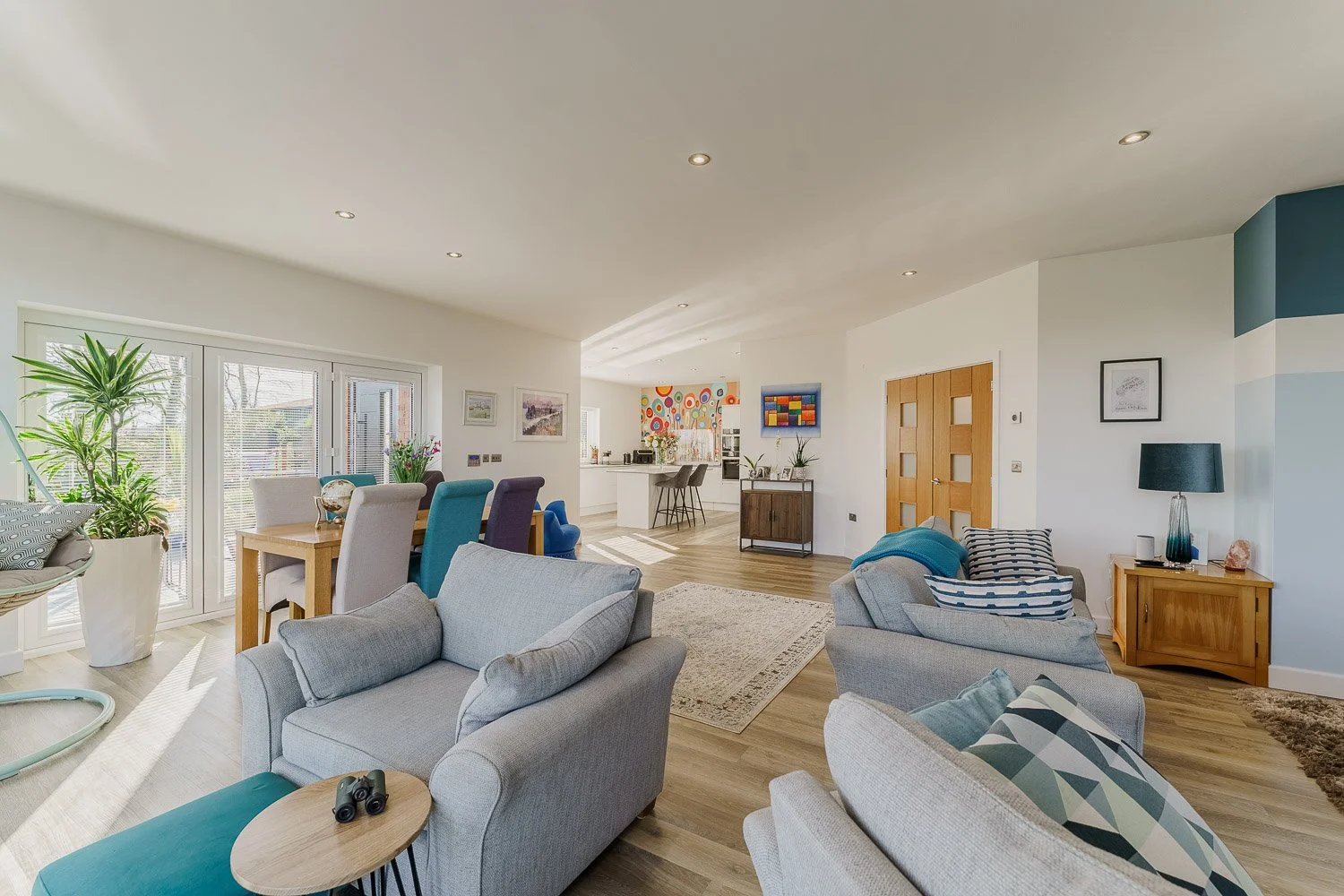 Open plan real estate photograph by property photographer in Goole, Leeds, York and Selby