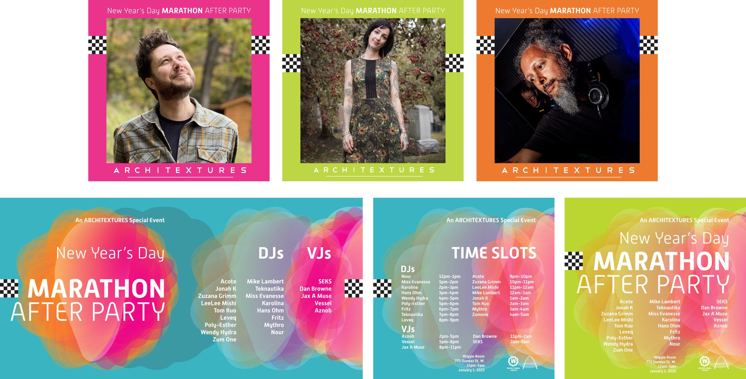 Promo . NYD Party 2025 . Toronto