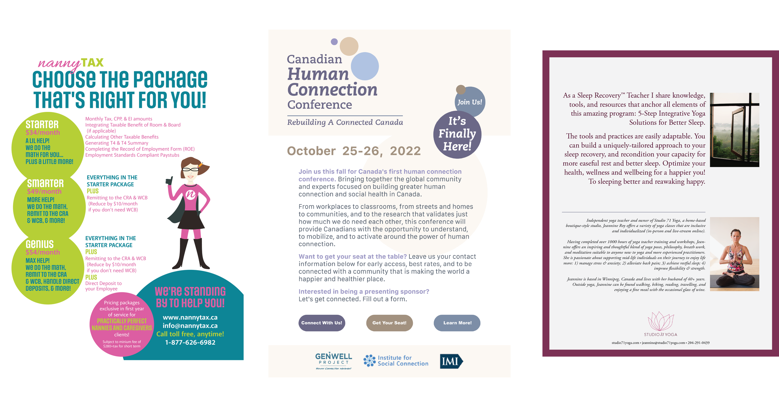 Various Layouts . Flyer . Poster . Document Page