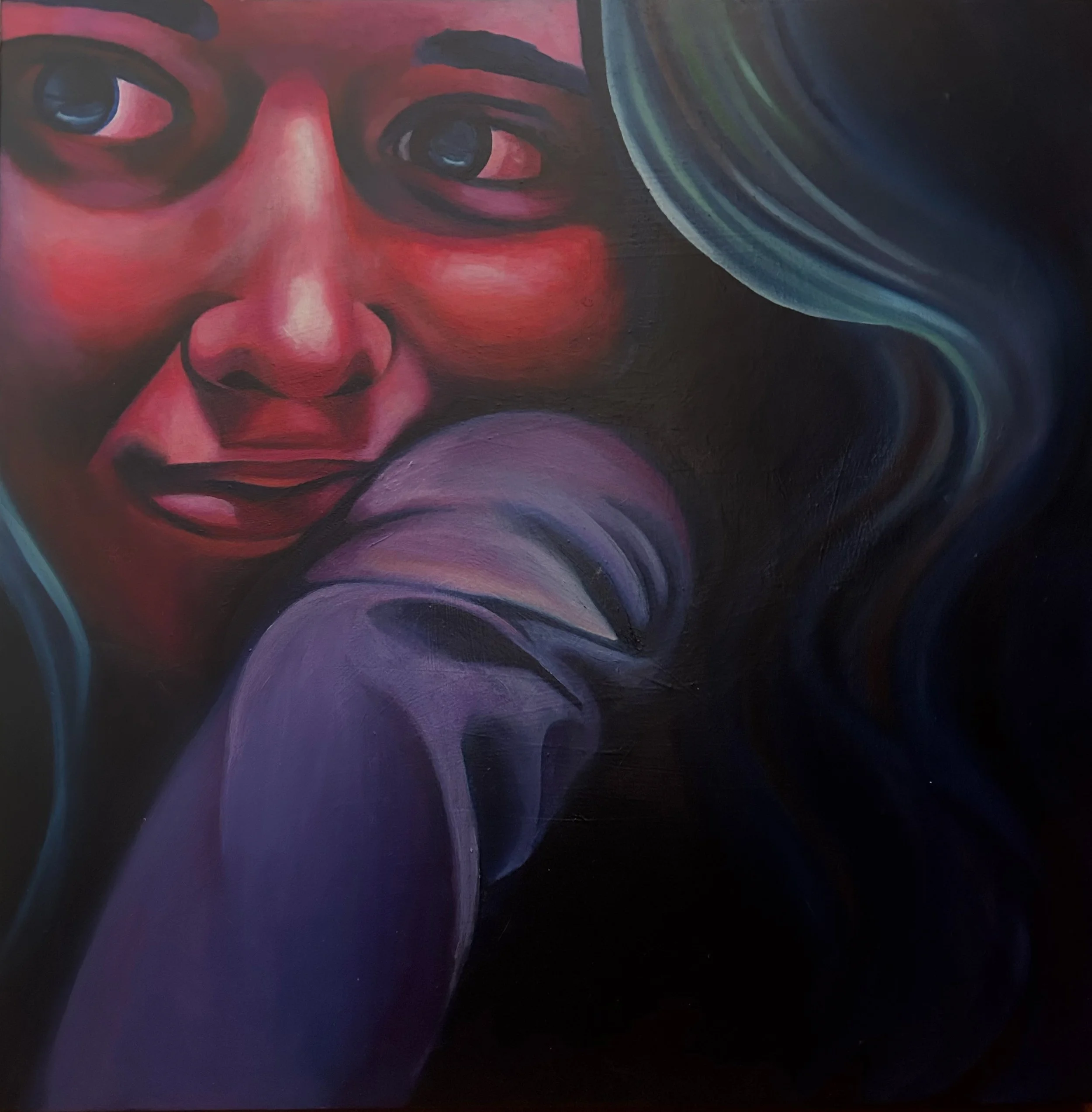 Read Sofia | Oil on Cradled Wood Panel