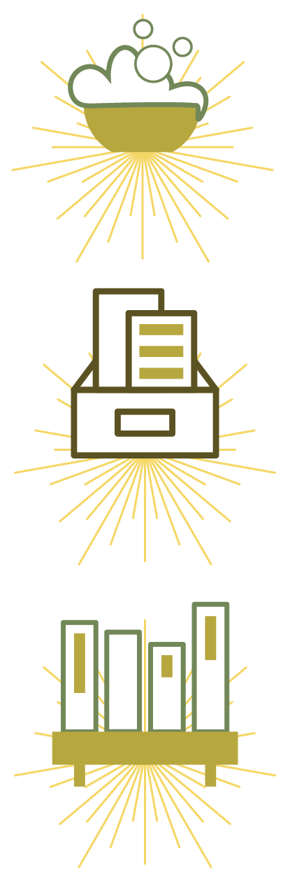 Icons . Dandi-Clean . Cleaning Service