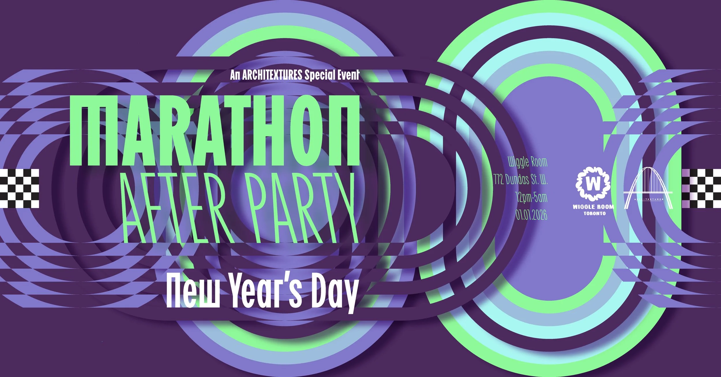 Facebook Banner Promo . NYD Party 2026 . Toronto
