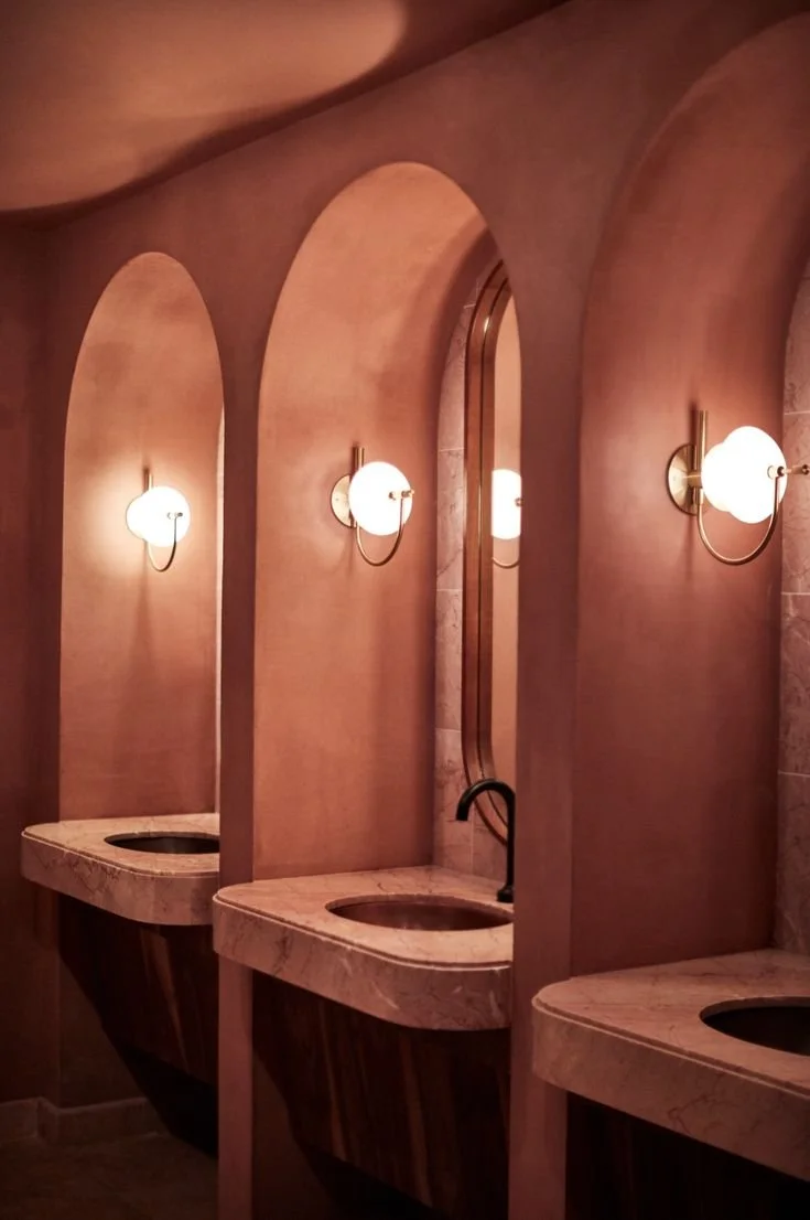 Guest Washroom Designed by Kelly Wearstler