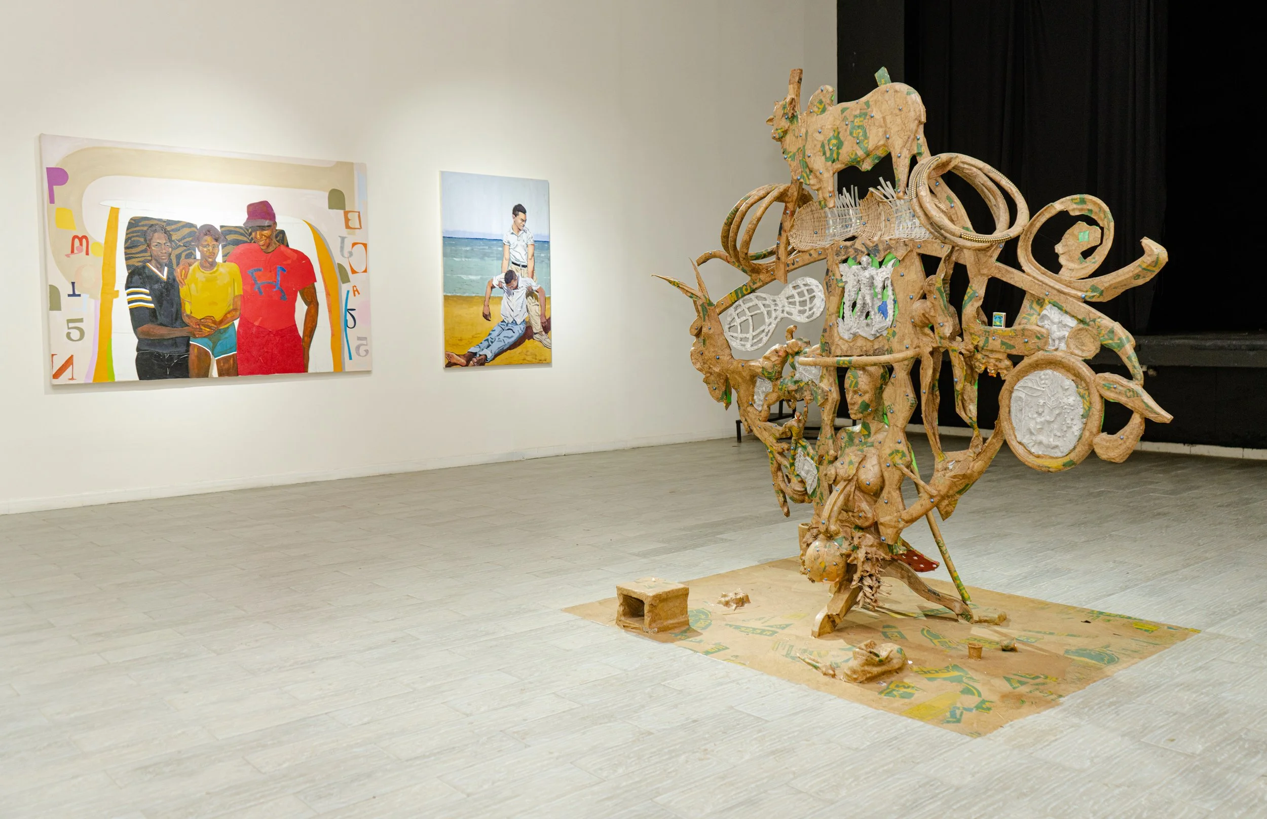 "Encounters", Black Rock Exhibition curated by Jareh Das, Centre Blaise Senghor, Dakar, Senegal, 2024