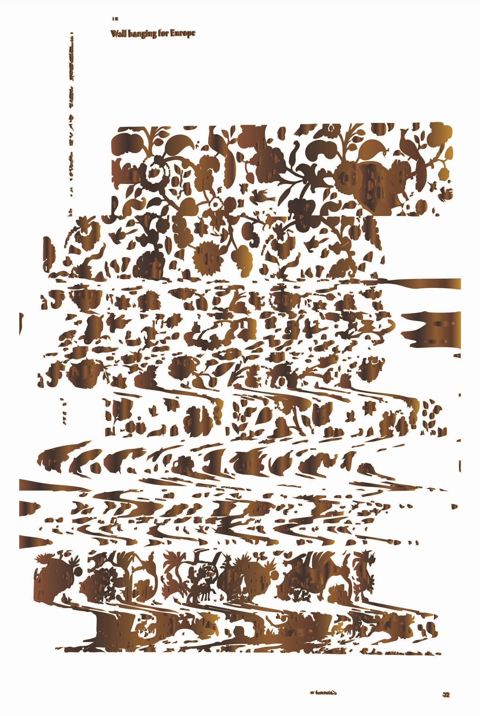 Hanging for Europe (Série les indiennes), 2025, œuvre numérique, dimensions variables