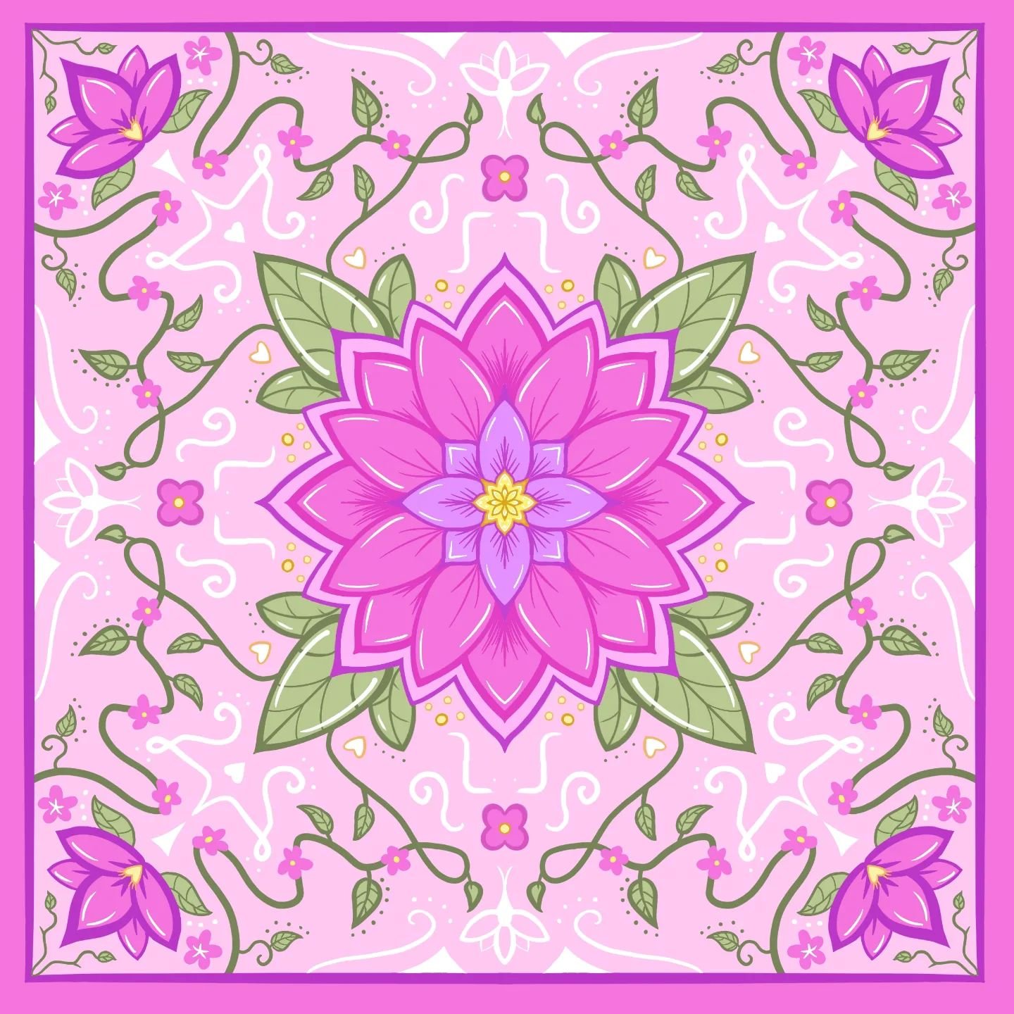 Radial bloom 🌸 2024 
210 x 210 mm

Experimental hand drawn floral tile using digital radial symmetry on @procreate by @elfscarlett 

#digitalart #floralart #symmetry #procreateillustration
#digitalillustration #liverpoolartist #flowersofinstagram