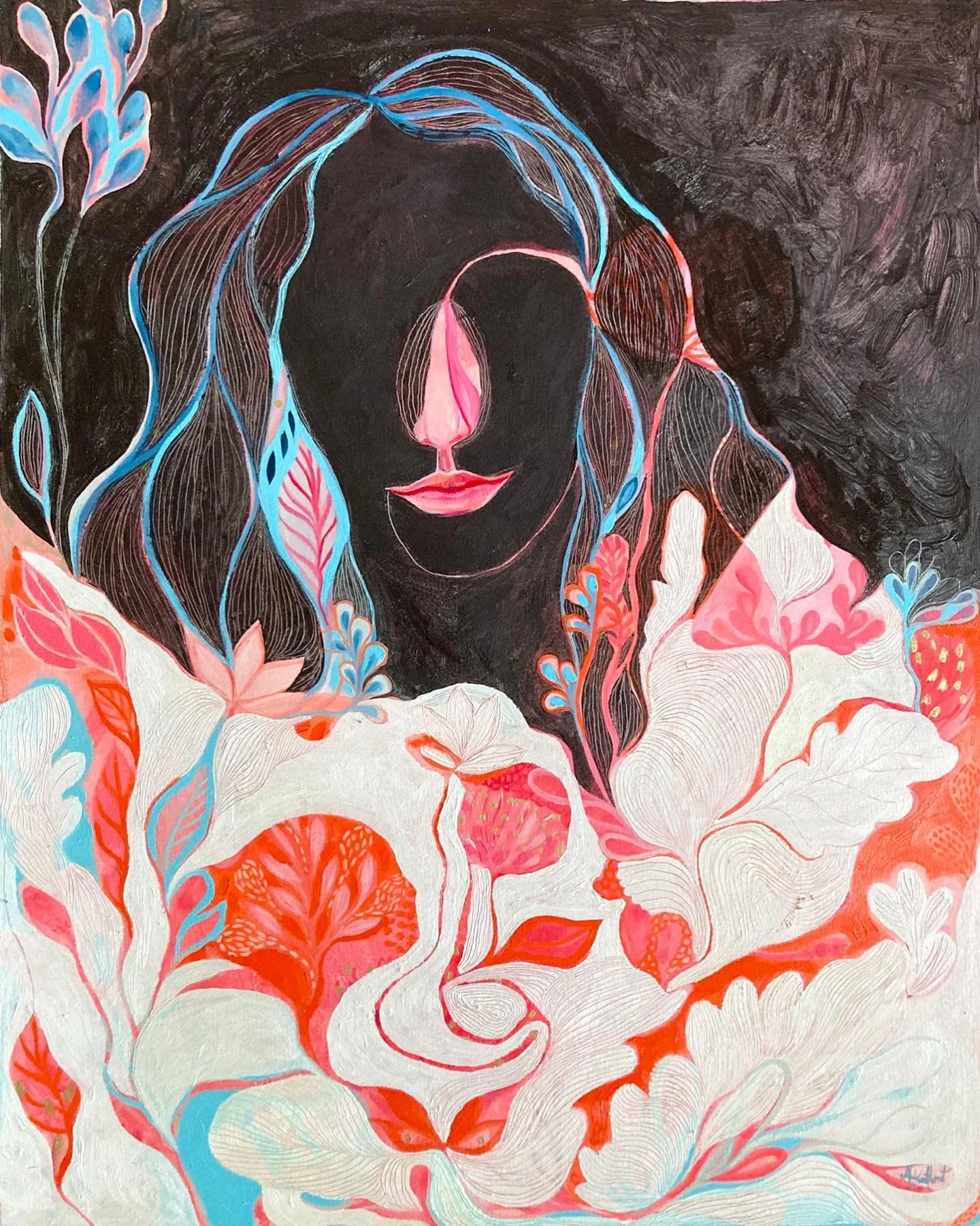 &ldquo;J&rsquo;habite un pays sombre plein de r&ecirc;ves profonds. Les r&eacute;cits de grand-m&egrave;re et les signes de croix ont mis une chim&egrave;re charmante, dans les bois.&rdquo; Victor Hugo

Portrait au visage brun Van Dick 
Huile sur pap