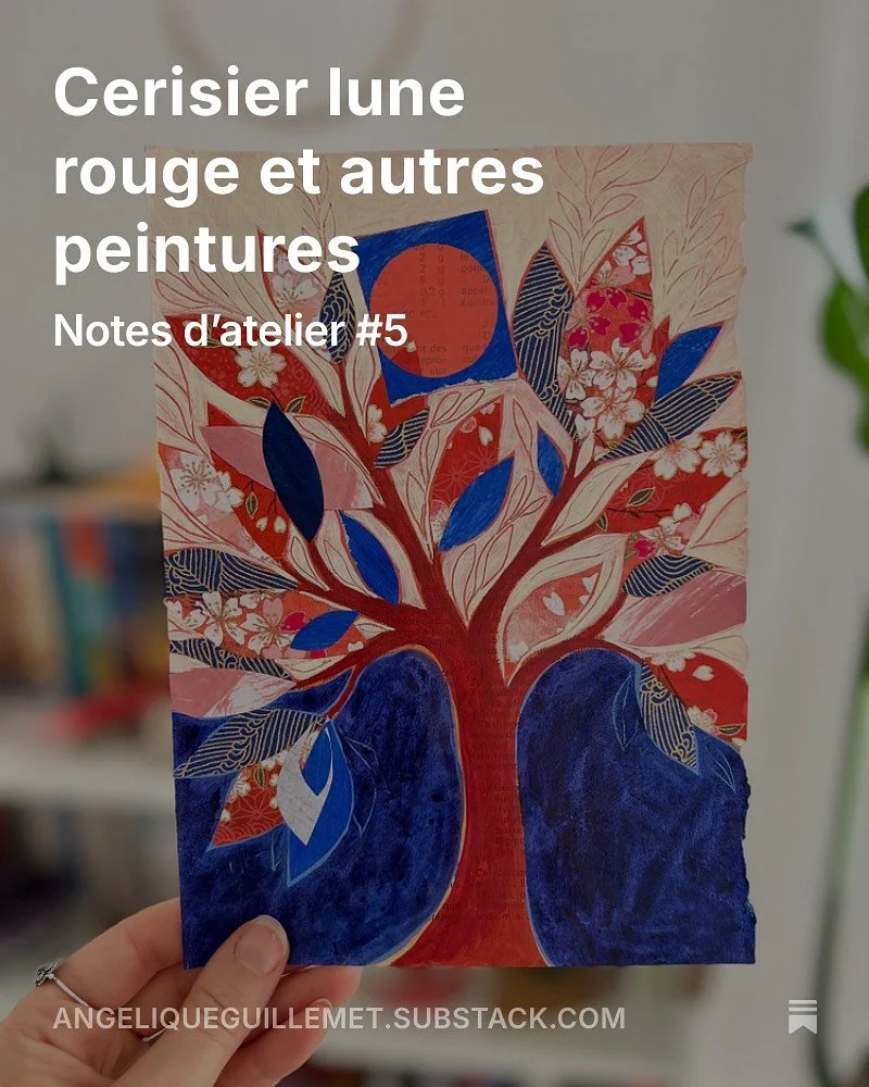 Quelques nouvelles peintures &agrave; d&eacute;couvrir dans mes Notes d&rsquo;Atelier | Substack💌🎨🍂
Petit lien dans mon profil ✨
Bonne journ&eacute;e &agrave; vous 🪶😇

#art #painting #arbre #artwork #artist #color