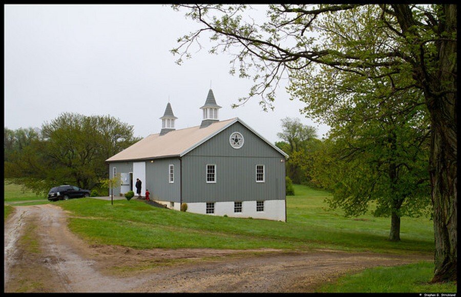  The Gray Barn on a rainy day 