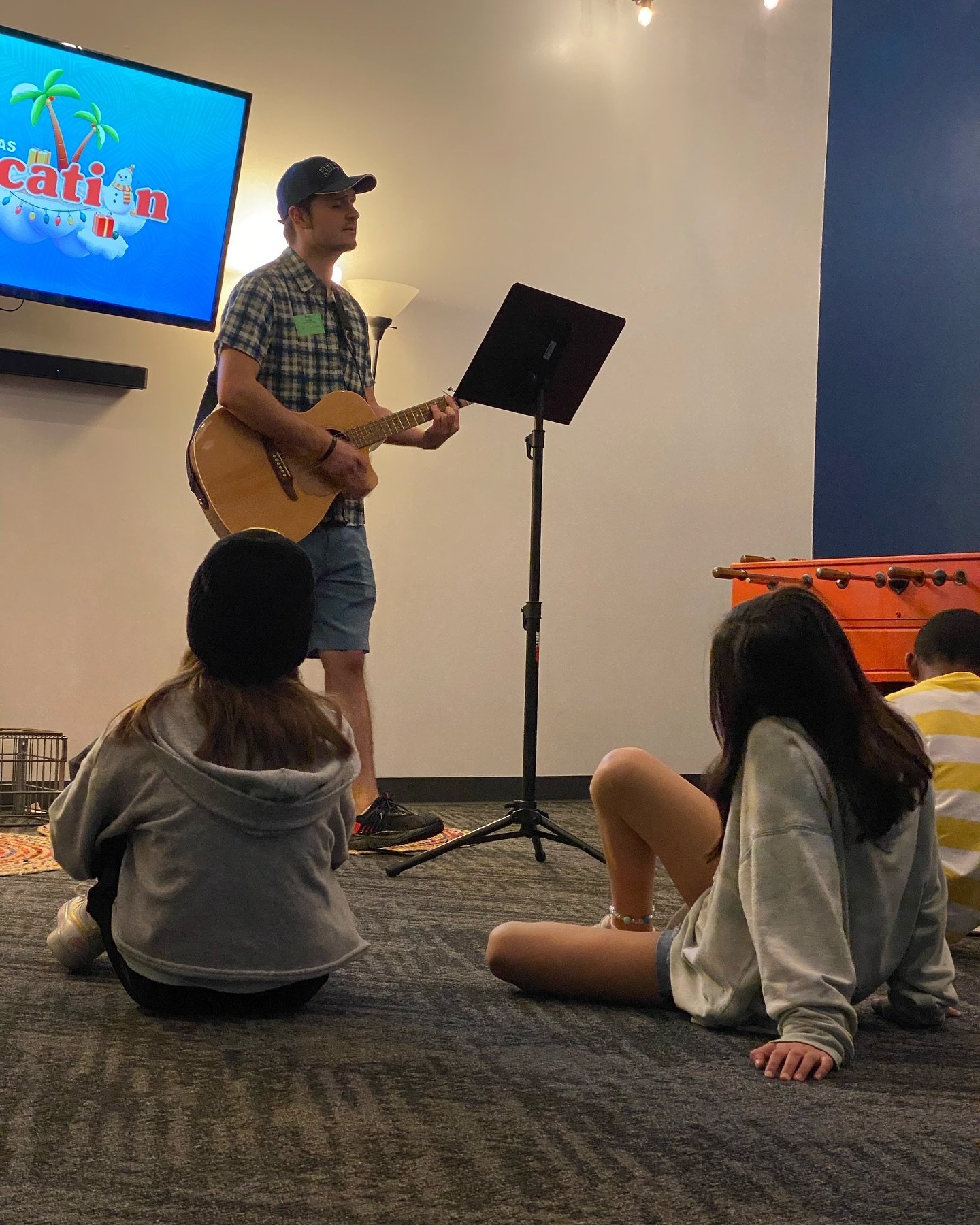 At every age and stage, Christ is our firm foundation 

Live acoustic worship in the 4th-5th graders room today!! 

#missionkids #hopeforeverykid