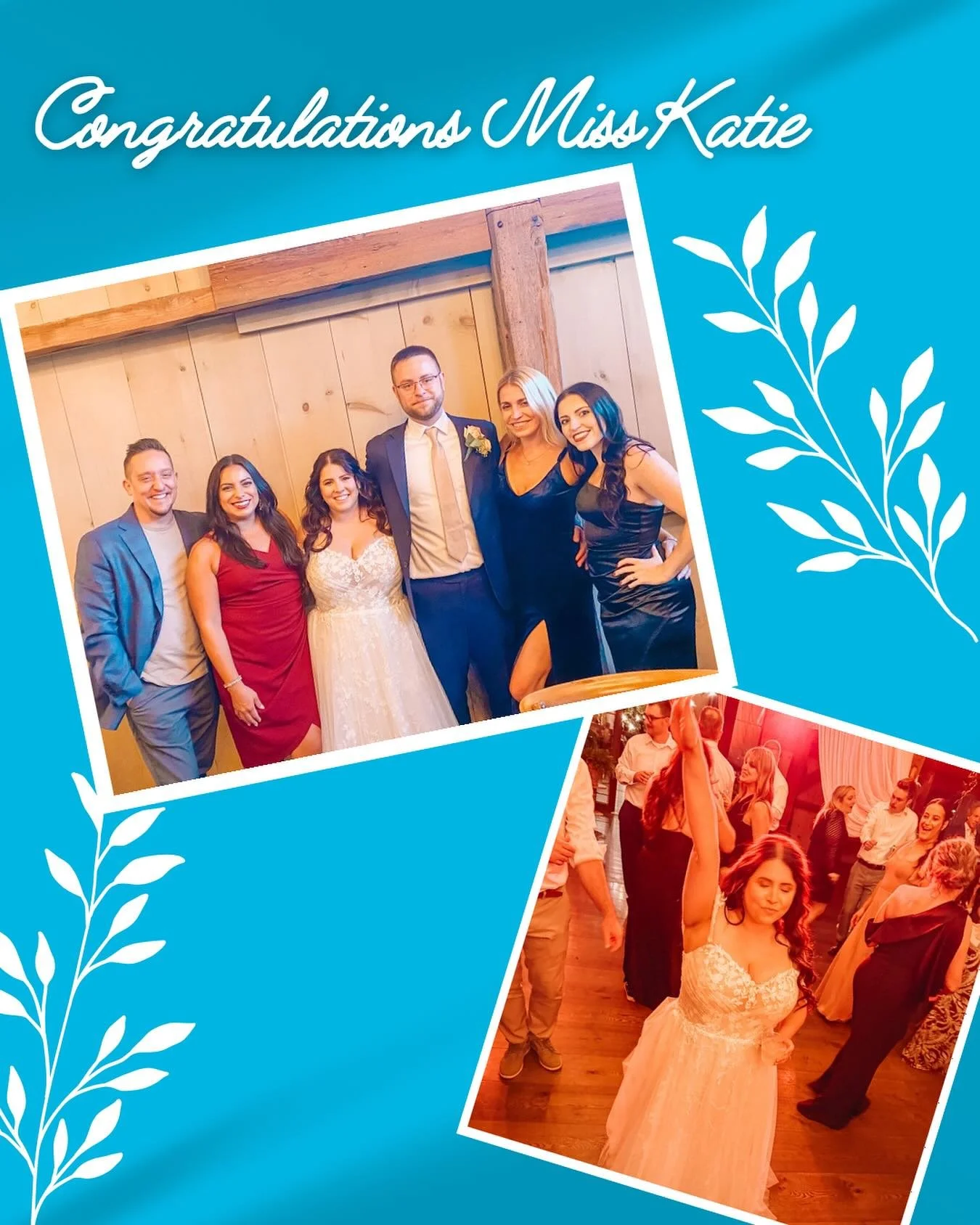 Congratulations to Miss Katie and her husband Ian on their wedding this weekend! We wish you both love and happiness! 🩵🧡

#sdcpafam #Synergydancepa #synergydance
