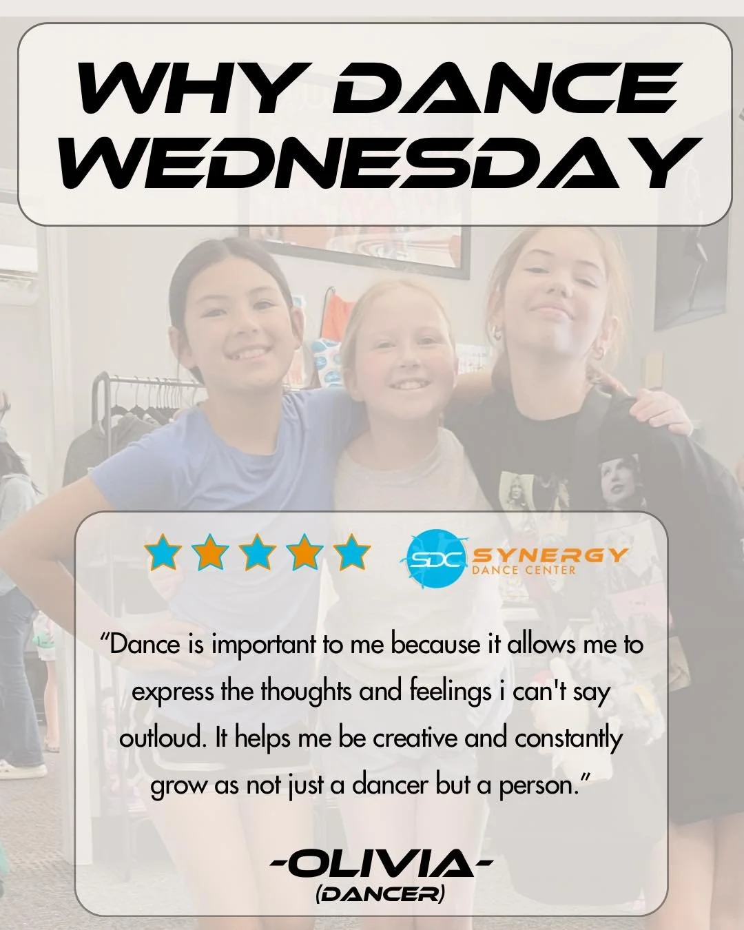 ✨ &ldquo;Dance speaks when words fall silent.&rdquo;
It&rsquo;s how we express what we can&rsquo;t always say out loud. 💫 

#WhyDanceWednesday #SynergyDance #SDCpaFam  #synergydancepa