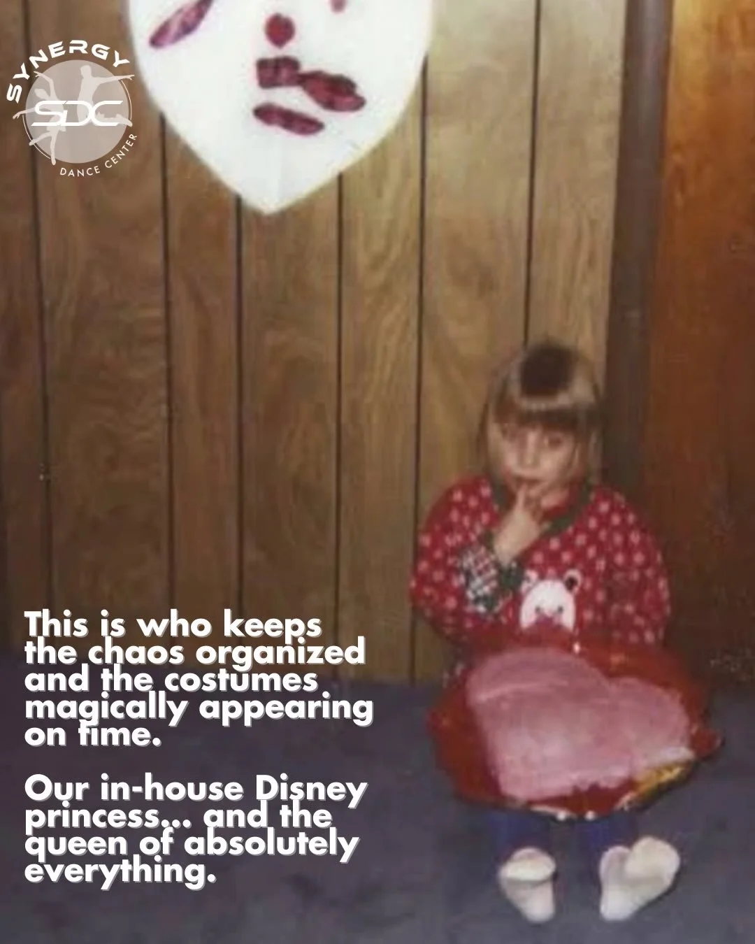 Before they were teaching, choreographing, and running the studio&hellip;
they looked like THIS.

Swipe to meet the baby versions of Team Synergy.
Can you guess who&rsquo;s who? Drop your guesses below 👀💙🧡

#sdcpafam #synergydancepa #synergydance