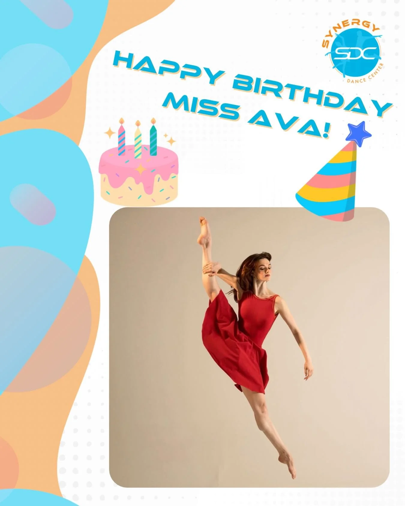 Happy Birthday to our FUN &amp; FAB Miss Ava! 🎂 🎉 

#sdcpafam #synergydancepa #synergydance