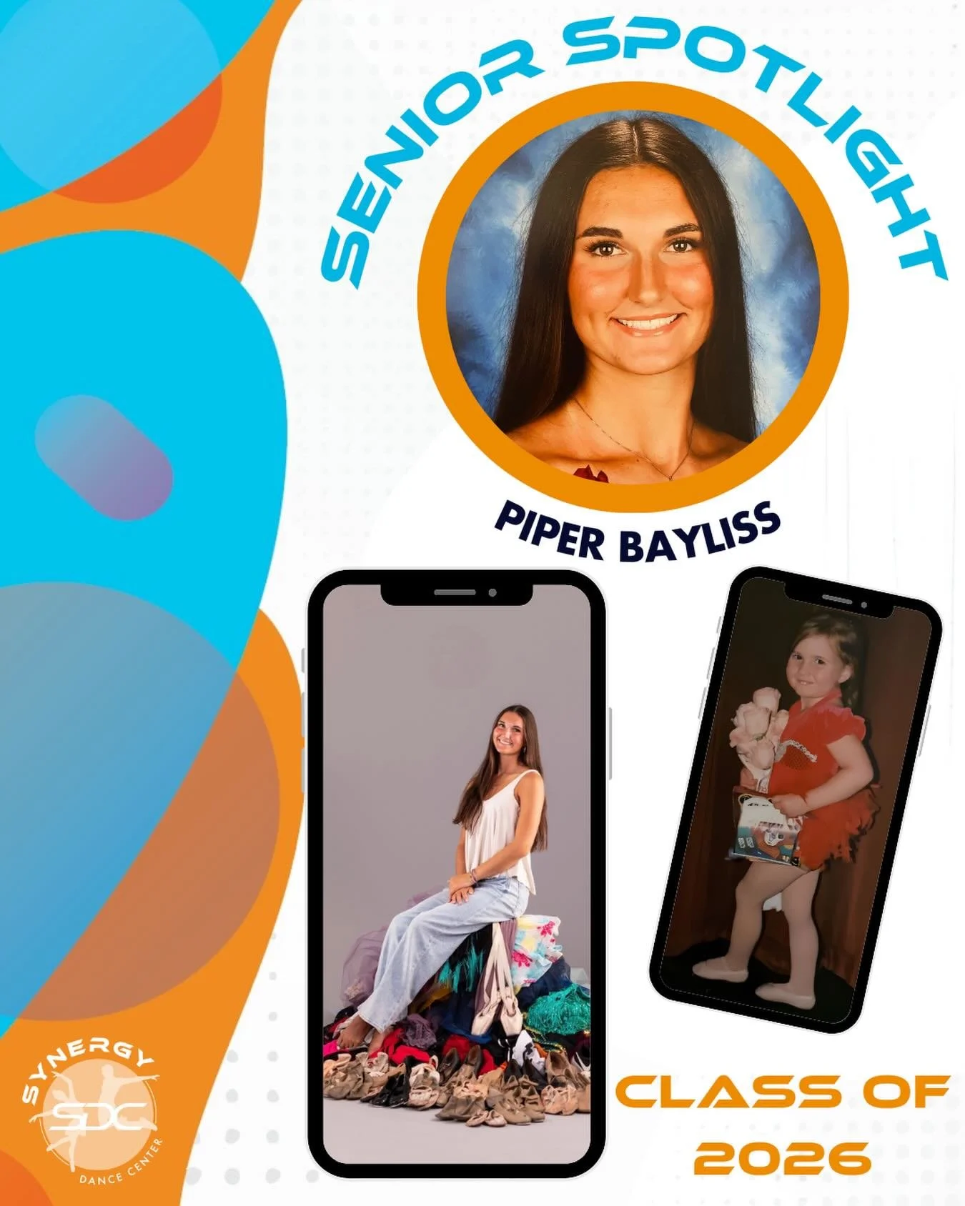 🎓✨ SENIOR SPOTLIGHT: PIPER ✨🎓

And just like that, we&rsquo;ve reached the final spotlight in our Class of 2026 Senior Series&hellip; and we&rsquo;re celebrating the incredible Piper! 💙🧡

For the past 6 years, Piper has been such a special part o