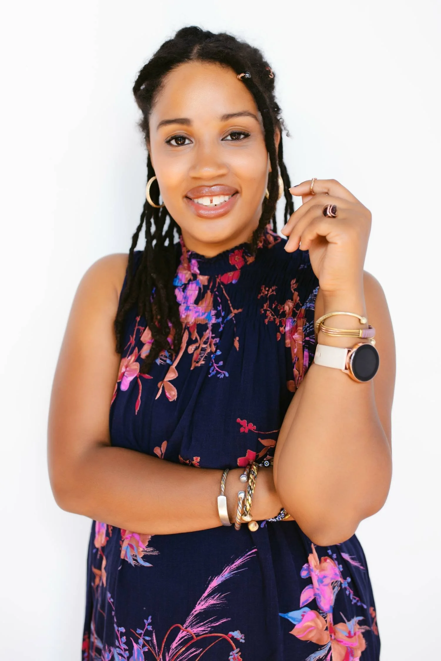 Business headshot photography in Boston MA featuring Ms A’s half body portraits.