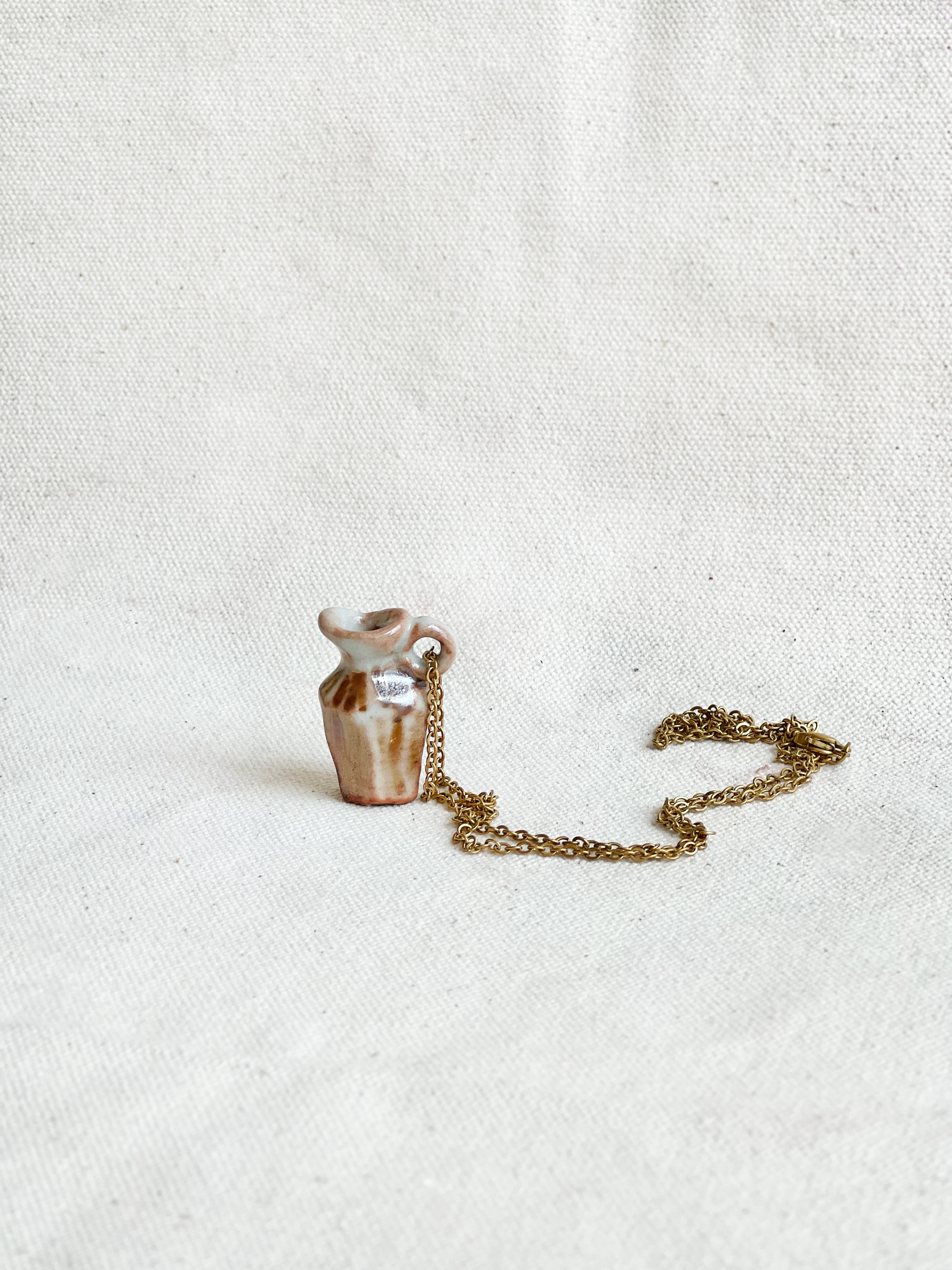 Mini vessel necklace