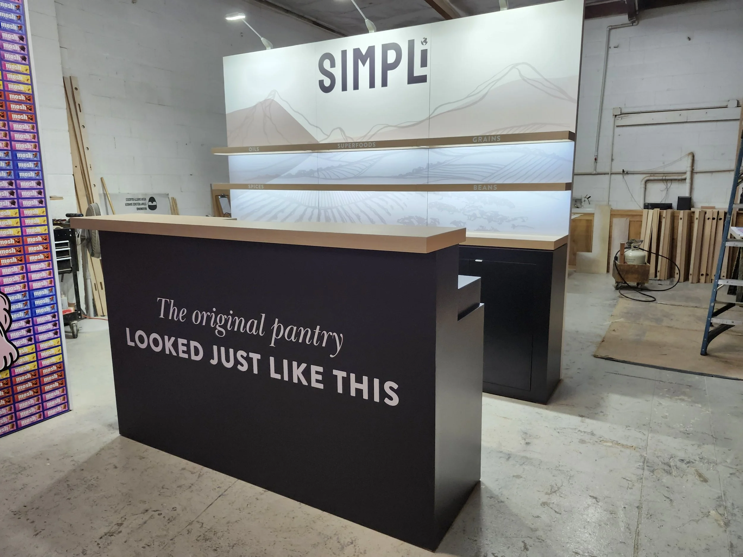 Custom 10x10 Trade Show Booth – Simpli at Natural Products Expo West