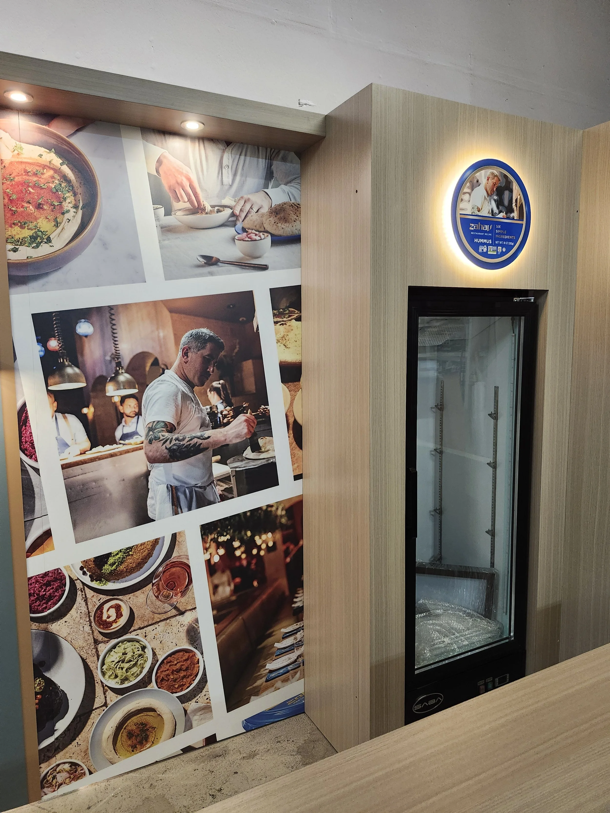 Custom 10x10 Trade Show Booth – Zahav Foods at Natural Products Expo West 3