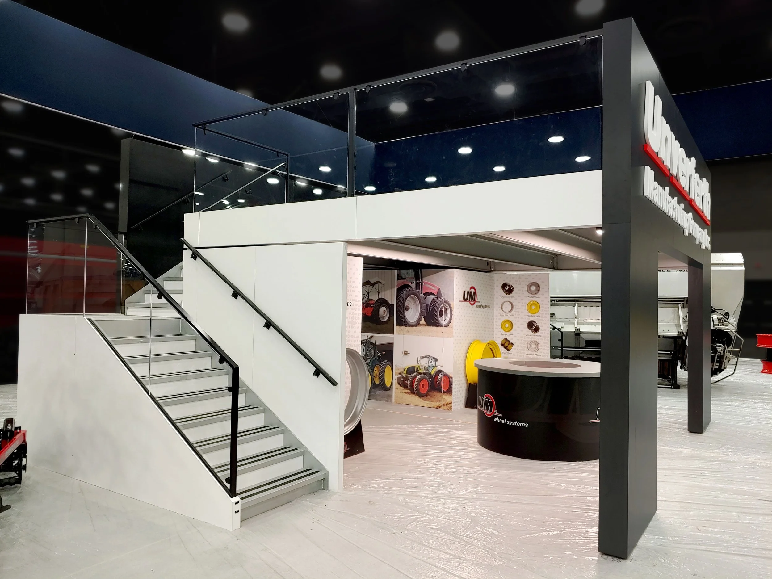 Custom 100x110 Trade Show Booth - Unverferth at The National Farm Machinery Show 3