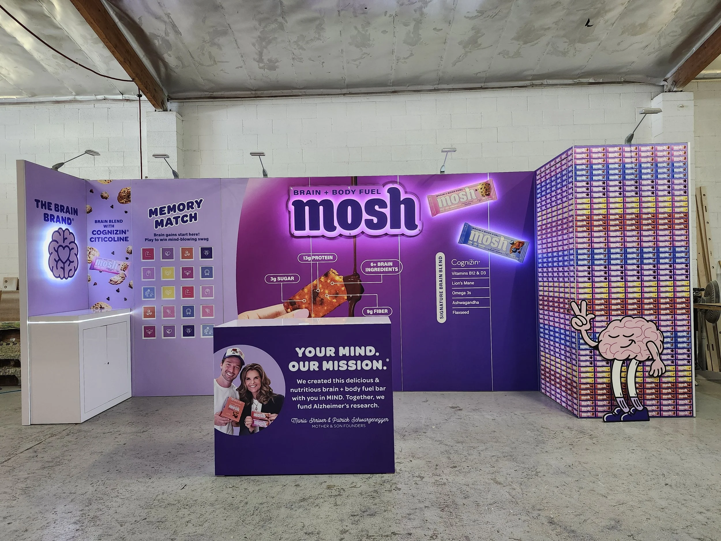 Custom Trade Show Booth 10x20 – MOSH at Natural Products Expo West 2