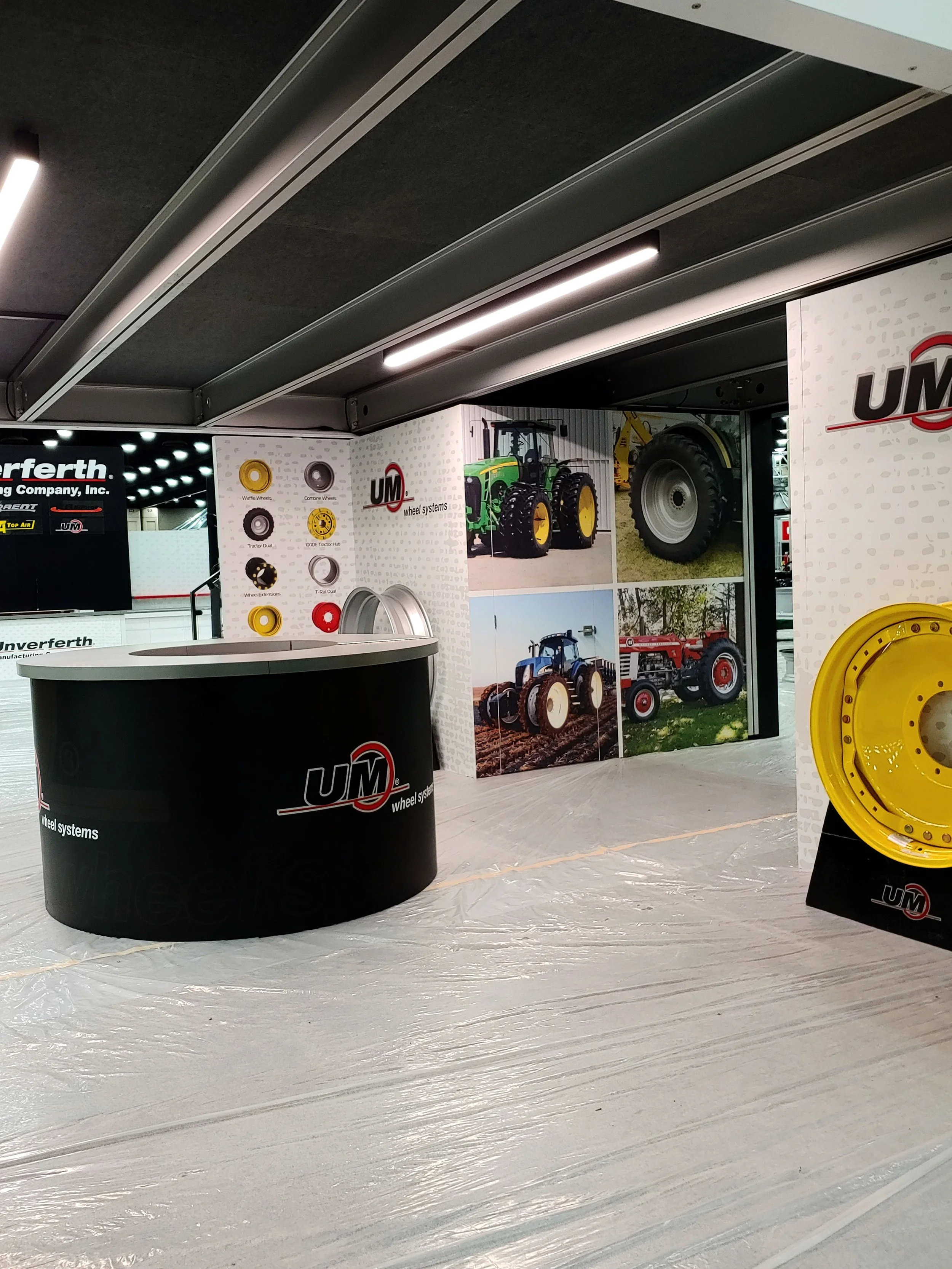 Custom 100x110 Trade Show Booth - Unverferth at The National Farm Machinery Show 5