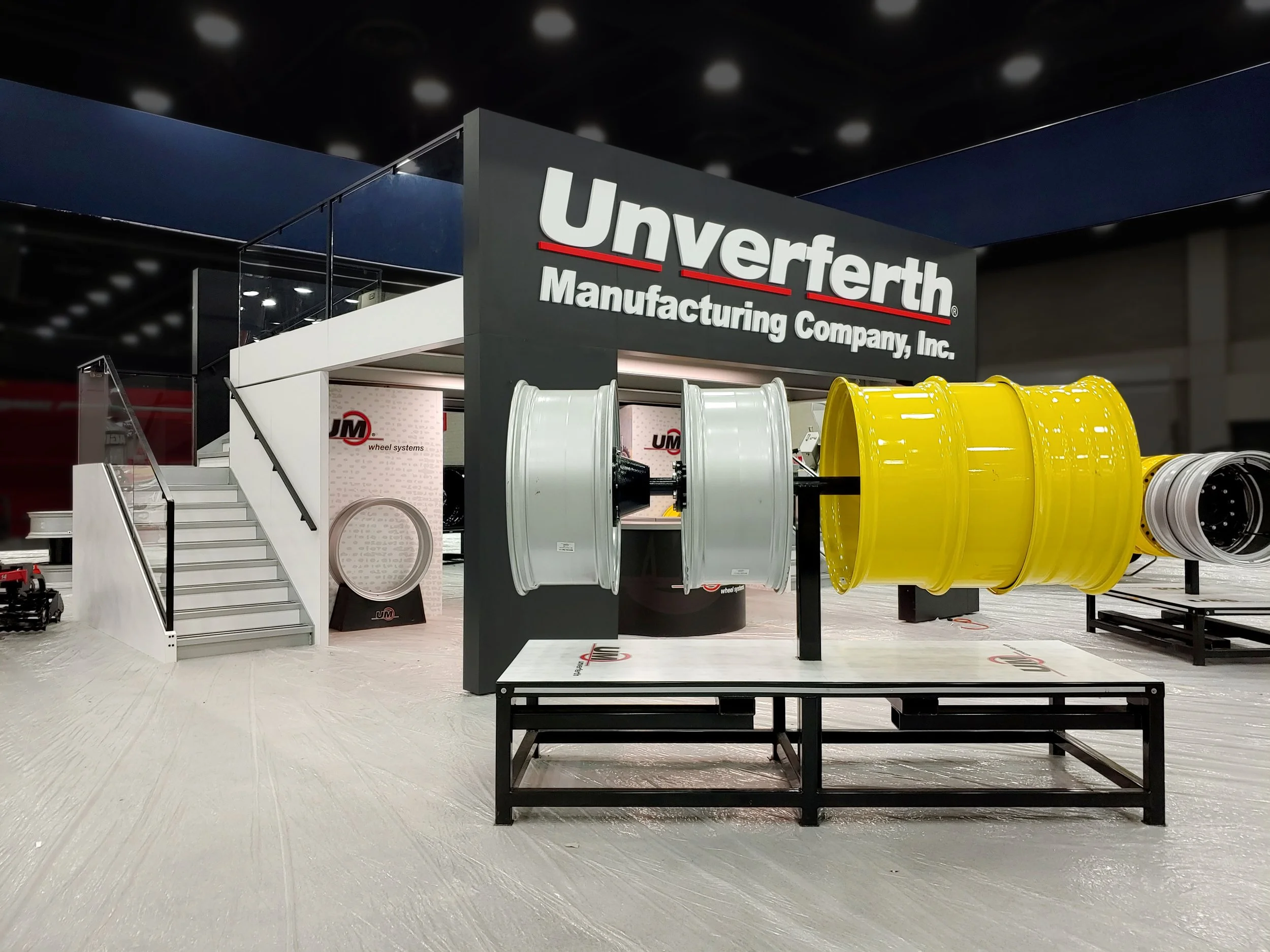 Custom 100x110 Trade Show Booth - Unverferth at The National Farm Machinery Show 4