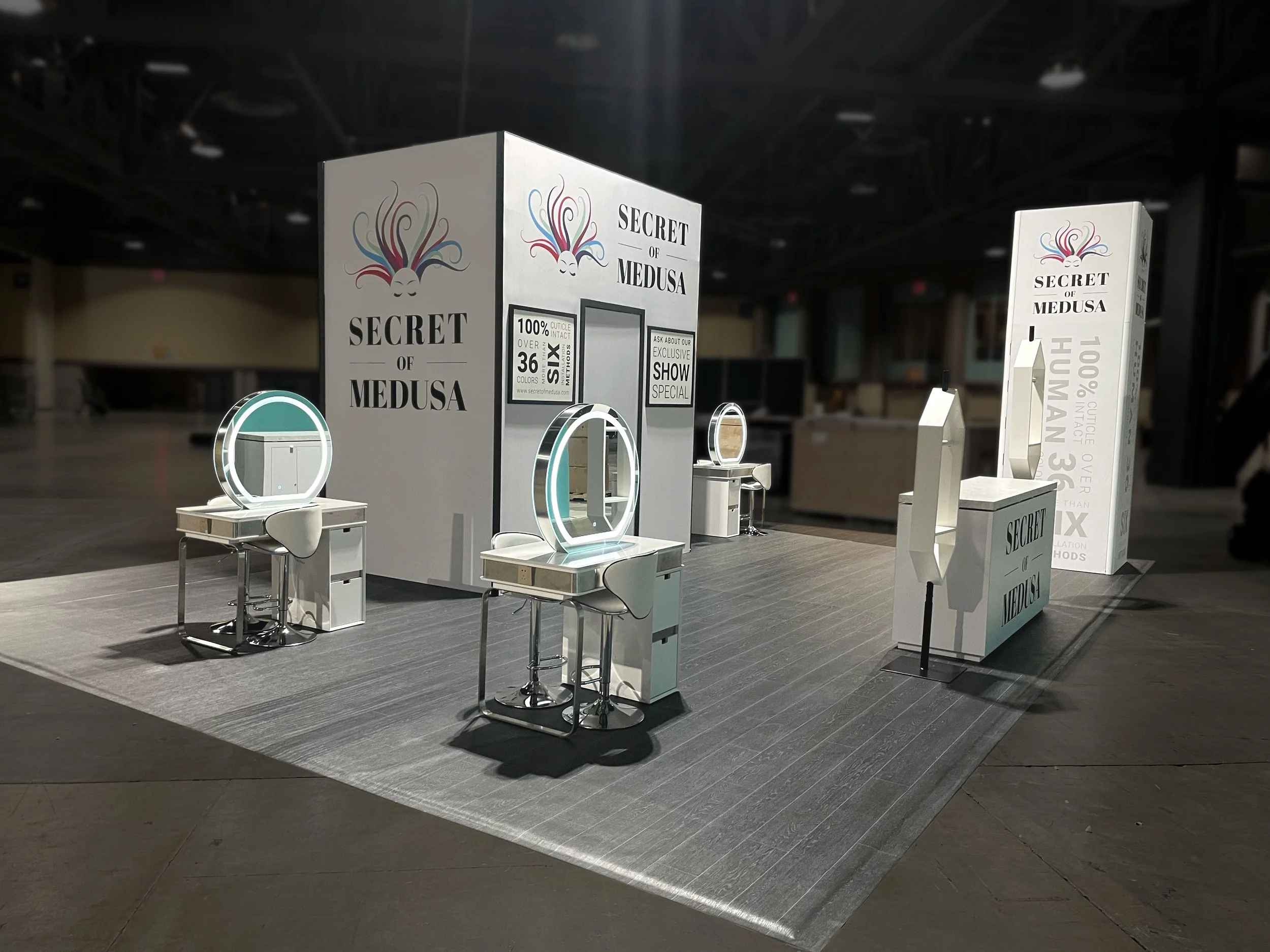 Custom Trade Show Booth 20x30 Americas Beauty Show