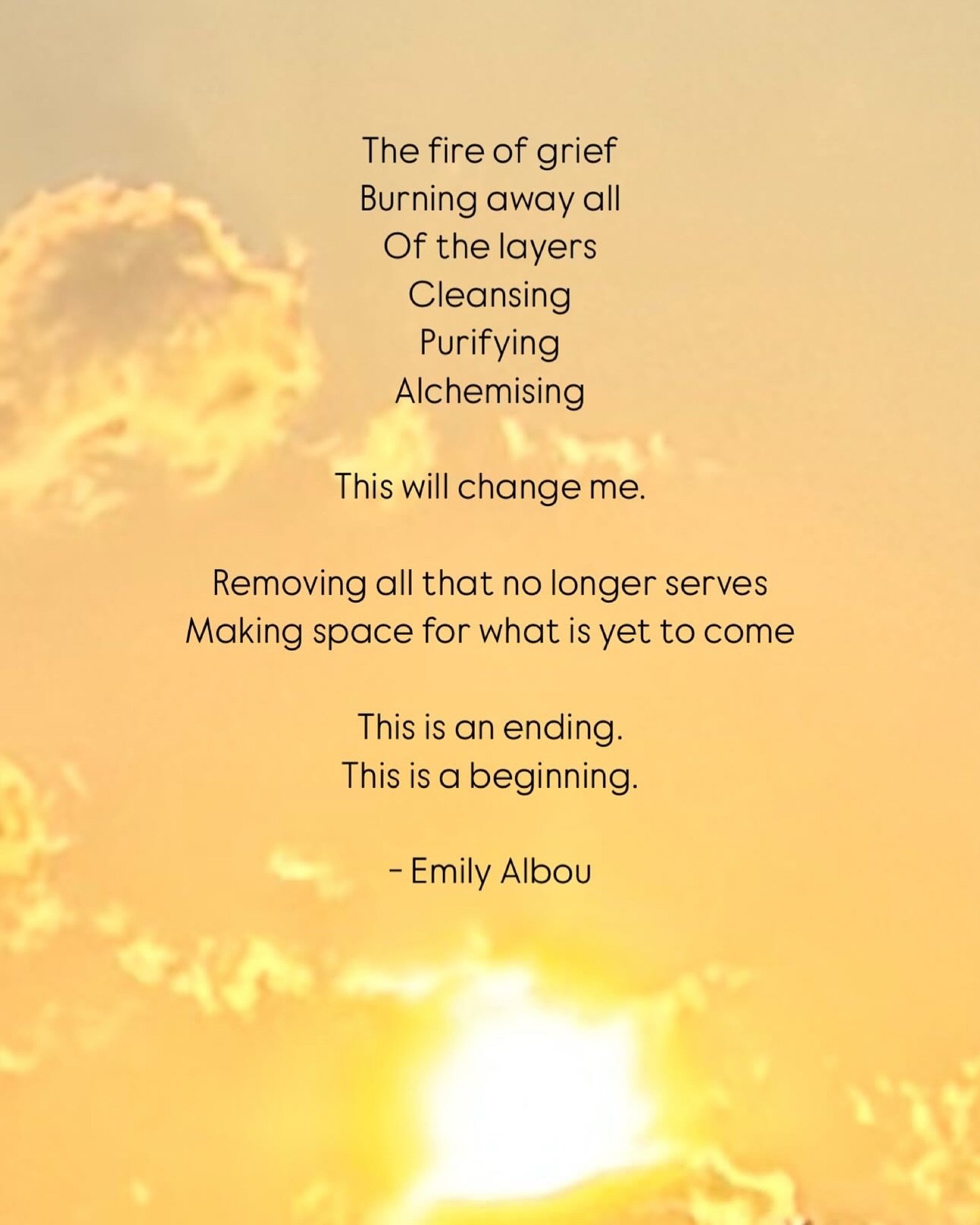 This is an ending. This is a beginning. 🕊️🤍✨