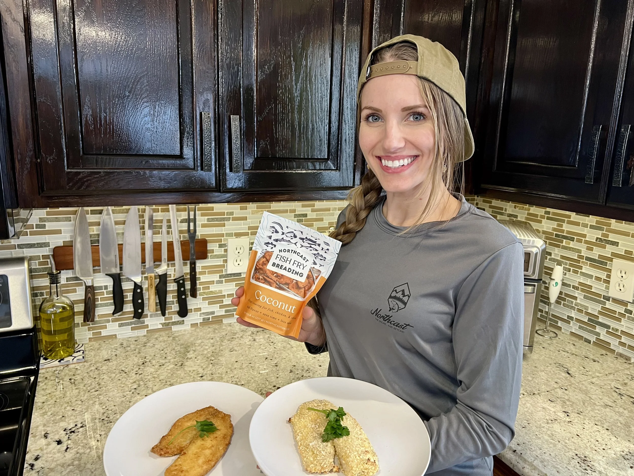 Crispy Coconut Tilapia Two Ways