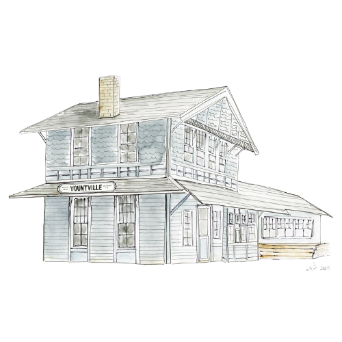 Southern Pacific Depot Yountville, California