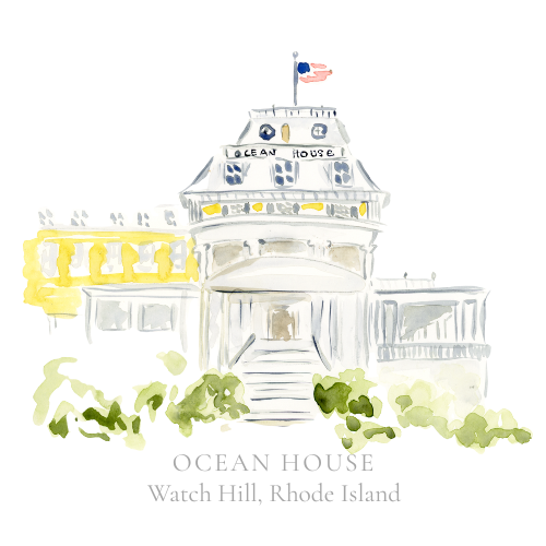 Ocean House portrait, Watch HIll Westerly Rhode Island
