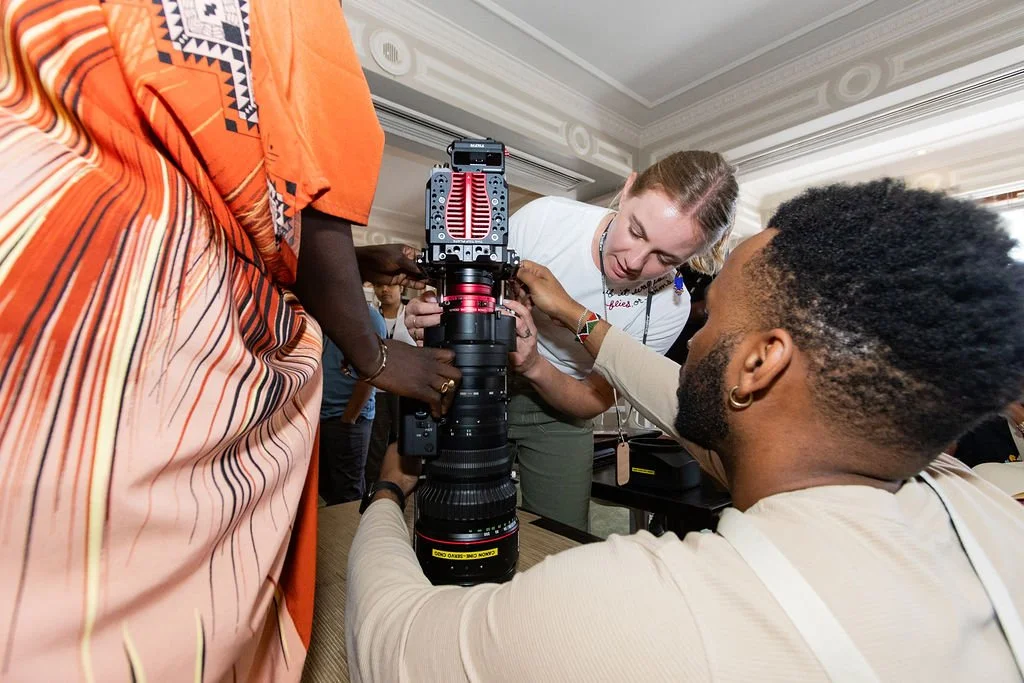 Mentoring NEWS Congress camera cinematography long-lens wildlife filming workshop