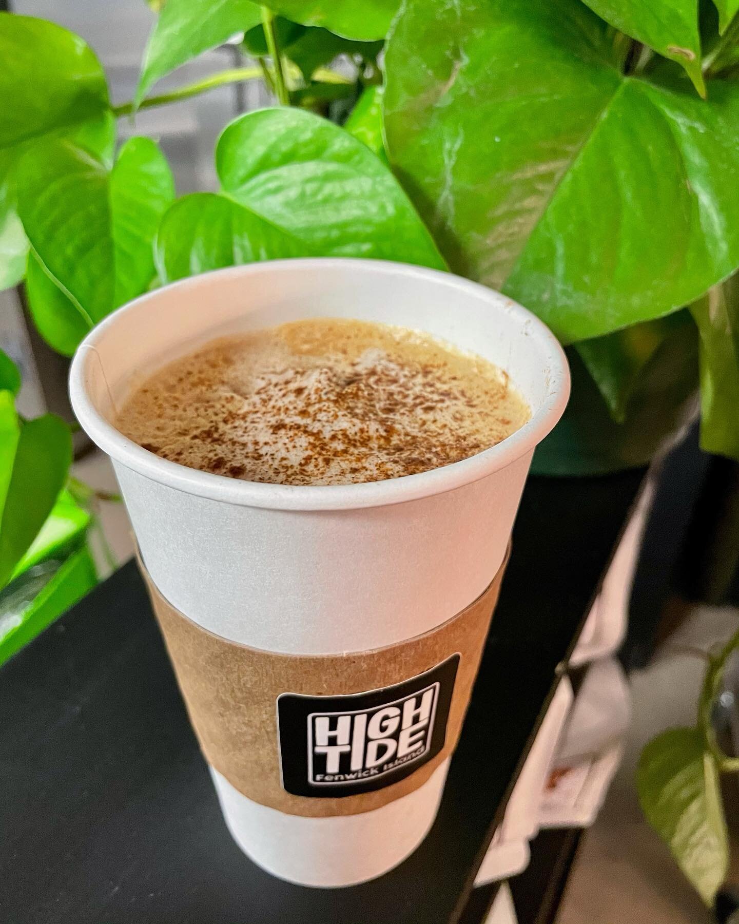 Feel like &lsquo;shroomin?! One of January&rsquo;s Specialty Drinks - DIRTY CHAI REISHI LATTE - Espresso, Chai Tea, Milk of Choice, Reishi Mushroom Powder + a dash of Cinnamon. Reishi provides your immune system with a much needed boost! 
.
.
.
.
.
#