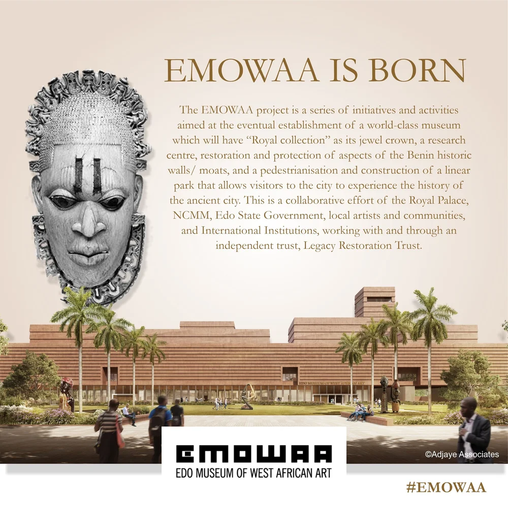  The museum will include a reconstructed Royal Spire (a historical Benin palace roof detail) 