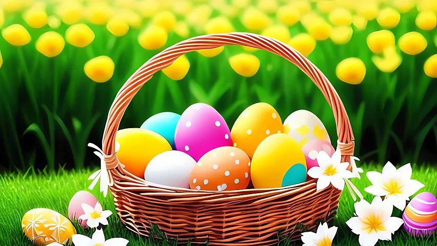 Easter baskets for Children’s Home Society